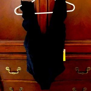 Black swimsuit one piece size 10 summersalt